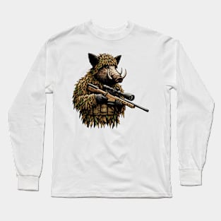 Sniper Wild Boar Long Sleeve T-Shirt